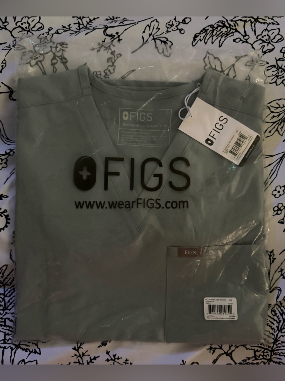 FIGS Dusty Blue Catarina